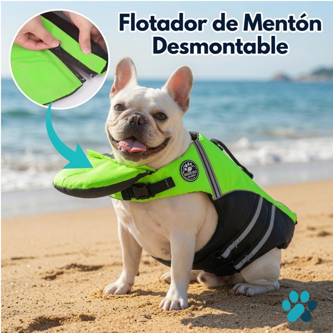 Chaleco Antihundimiento con Reposacabezas