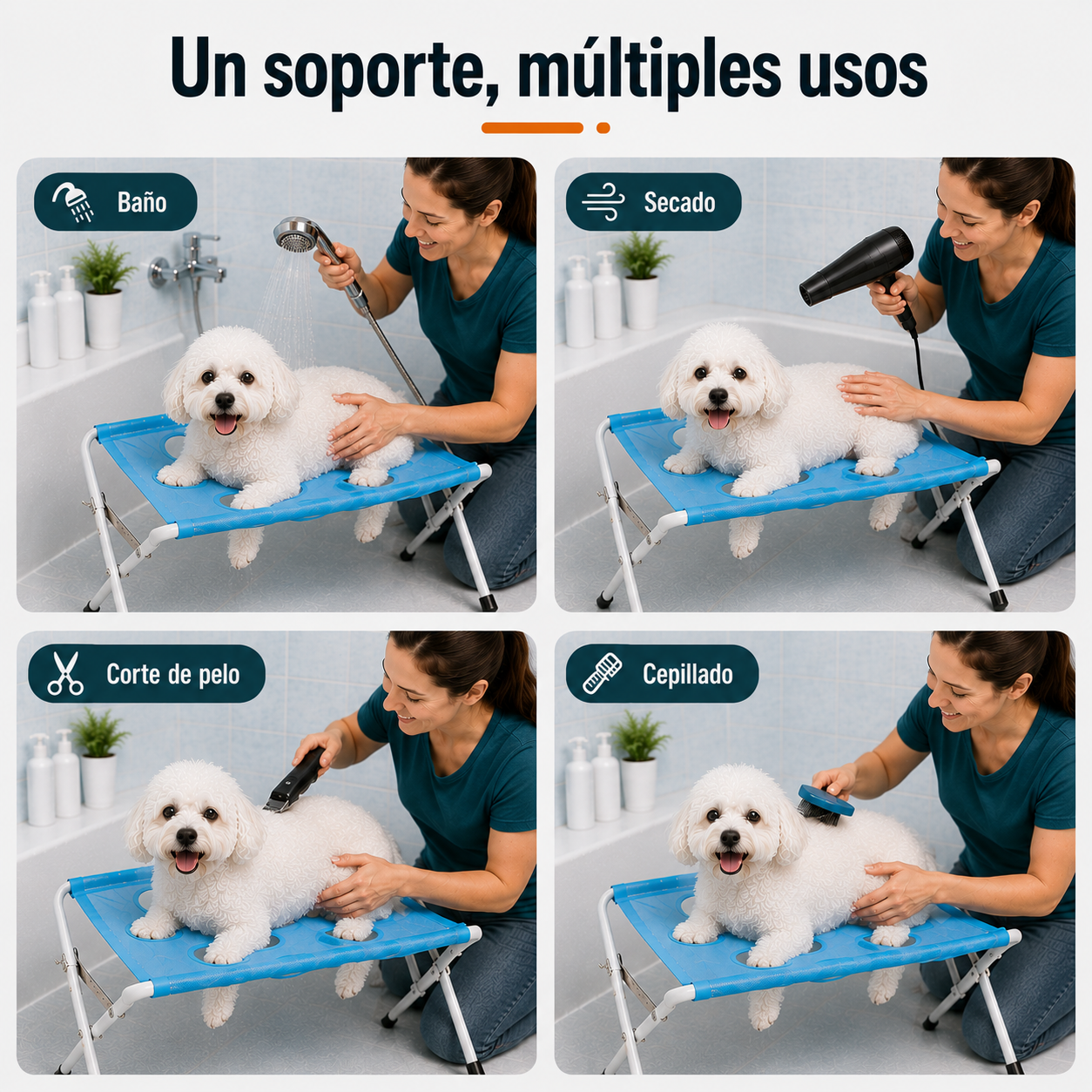 Soporte de Baño Antiarañazos
